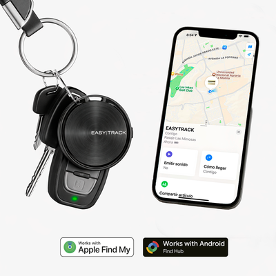 Tag localizador llavero Dual (iOS y Android)