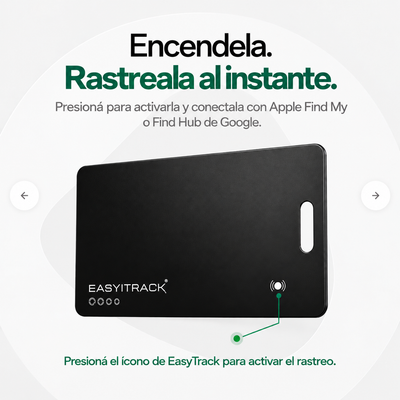EasyTrack® Tarjeta Localizadora